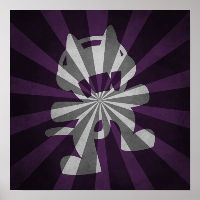 Monster Cat Outburst Poster design (Framsidan)