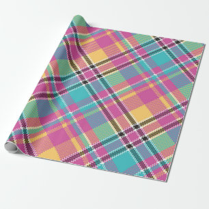 Mönster Colorfull Modern Geometric Vintage Presentpapper