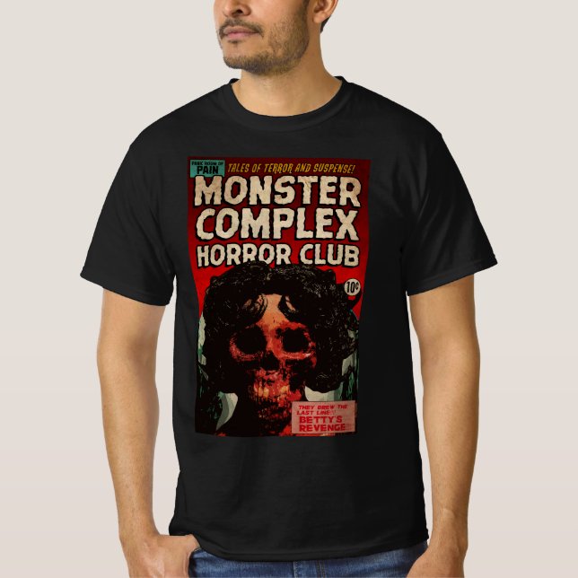 MONSTER COMPLEX "BÄTTRE INKOMSTER!"SKJORTA T SHIRT (Framsida)