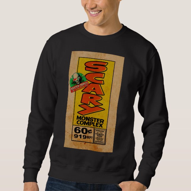 MONSTER COMPLEX "PRISARE CHECK" SWEATSHIRT (Framsida)