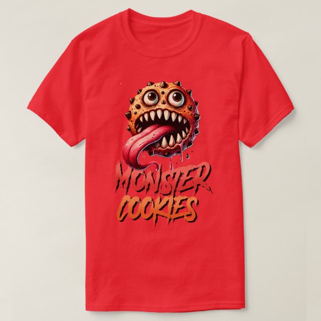 Monster Cookies T Shirt (Design framsida)