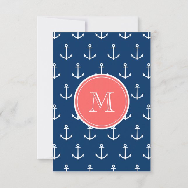 Mönster, Coral Monogram (Framsida)