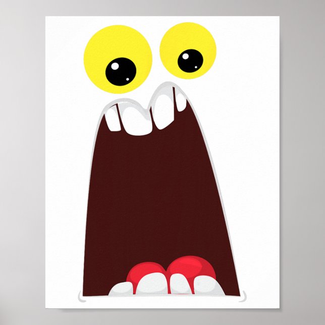 Monster Costume Easy Costume Goofy Ideas Halloween Poster (Framsidan)