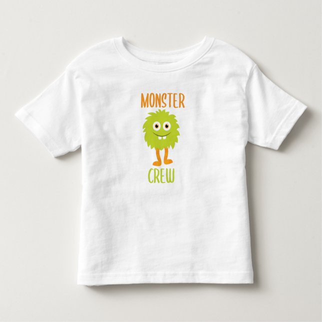 Monster Crew/Cute Monster T Shirt (Framsida)