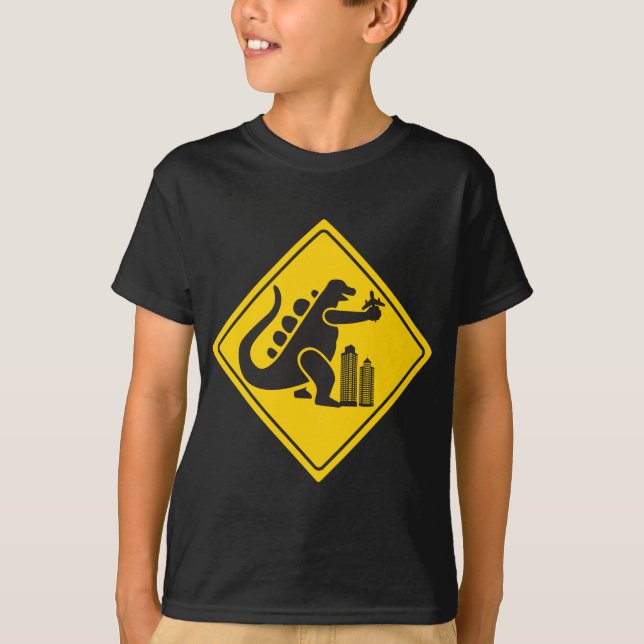 Monster Crossing Tee Shirt (Framsida)