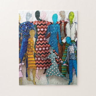 Mönster danbarefoot pussel