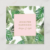 Mönster Designer för Tropical Löv
