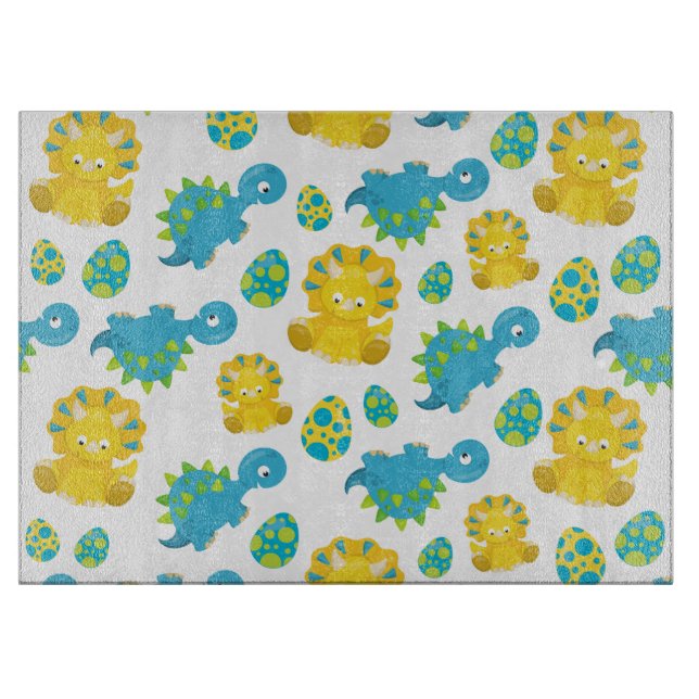 Mönster, dinosaurier, cute Dinosaurs, Baby Dino (Framsidan)