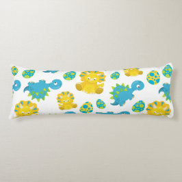 Mönster, dinosaurier, cute Dinosaurs, Baby Dino Kroppskudde