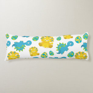 Mönster, dinosaurier, cute Dinosaurs, Baby Dino Kroppskudde