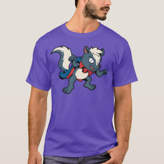 Monster Djur Vampyr Skunk flicka T Shirt