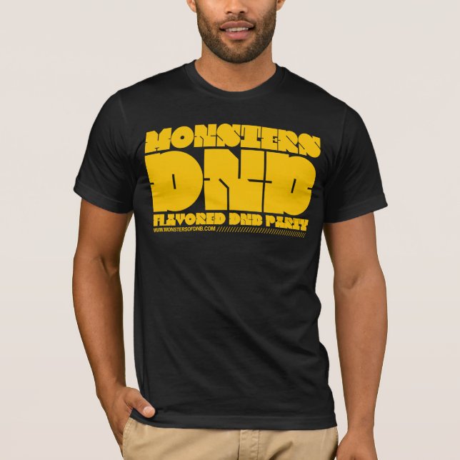 Monster DNB T Shirt (Framsida)