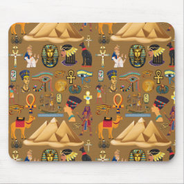 Mönster-egyptisk hieroglyfisk symbol musmatta
