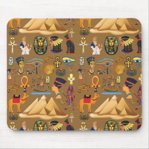 Mönster-egyptisk hieroglyfisk symbol musmatta