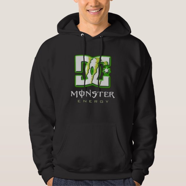 monster energy, energy drink, extreme sports, adre hoodie (Framsida)