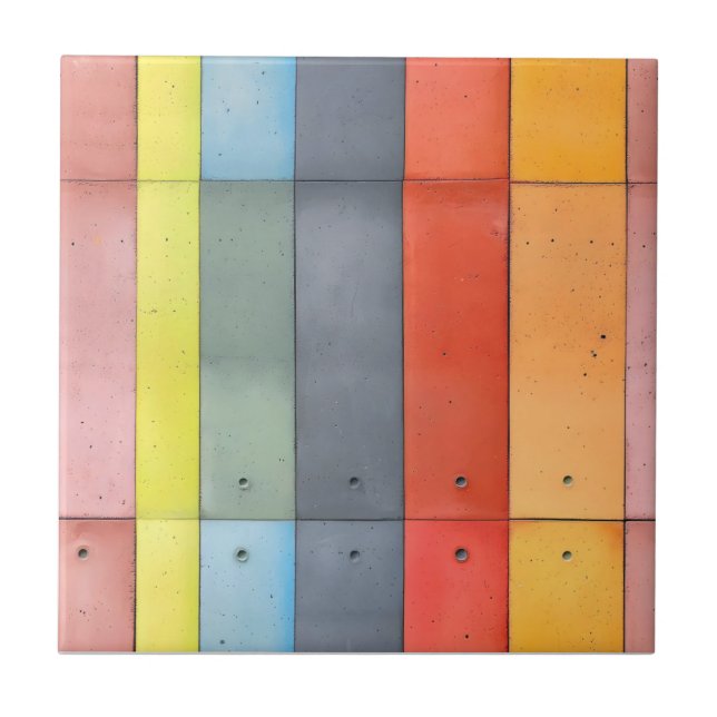 Mönster Färg Kakelplatta (Framsidan)