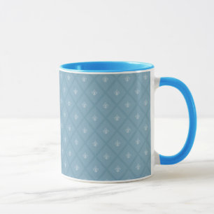 mönster Fleur-de-lis Mugg