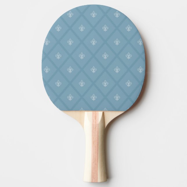 mönster Fleur-de-lis Pingisracket (Framsidan)