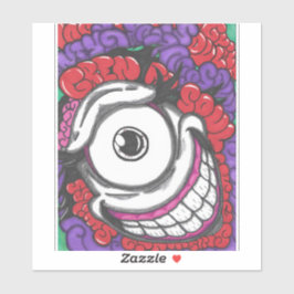 Monster Flin för Soul Vinyl Klistermärken