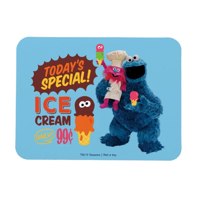 Monster Foodies | Dagens Special Magnet (Horisontell)