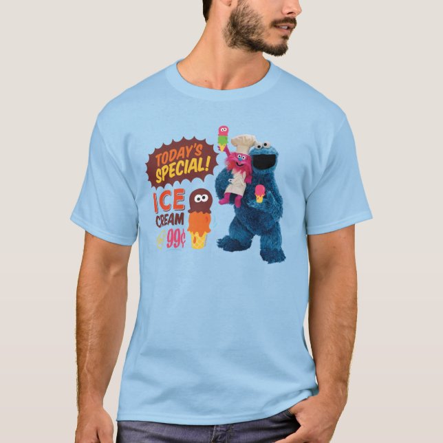 Monster Foodies | Dagens Speciell T Shirt (Framsida)