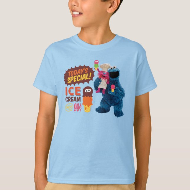 Monster Foodies | Dagens Speciell T Shirt (Framsida)