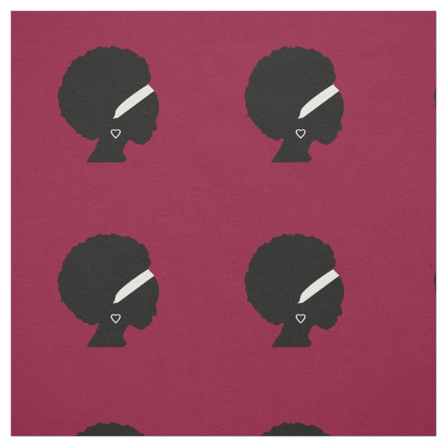 Mönster för afrikansk amerikankvinnastil tyg (Provkarta)