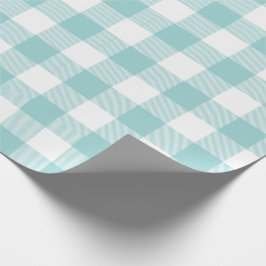 Mönster för Aquabuffelkontroll Presentpapper