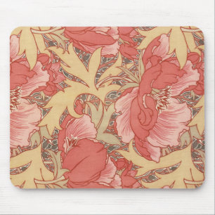 Mönster för art nouveau för William Morris vallmor Musmatta