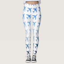 Mönster för blåttlutningflygplan