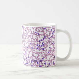 Mönster för blod för kaffeMugg CLL