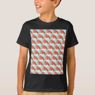 Mönster för Chambered nautilus i blått Tröja