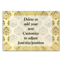 Mönster för dammbad i guld