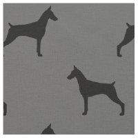 Mönster för DobermanPinscherSilhouettes