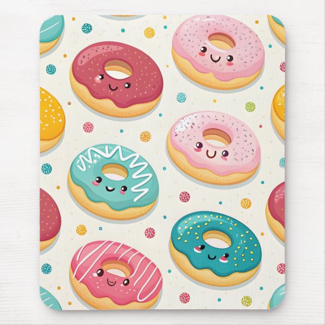 Mönster för Donuts Musmatta (Framsidan)