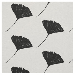 Mönster för Ginkgobilobalöv - inspirerad natur Tyg