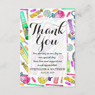 Mönster för godis för neon80-tal90-tal Retro Tack Kort