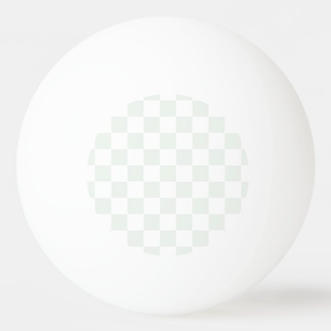 Mönster för havsanemonGingham Pingisboll (Framsidan)