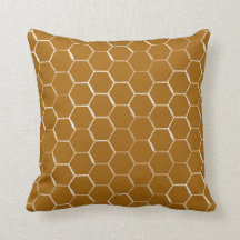 Mönster för honungskakabikupasexhörning i Caramel