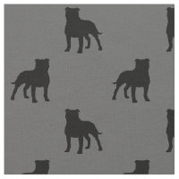 Mönster för hund för Silhouettes för Staffordshire