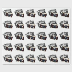 MÖNSTER FÖR ILLUSTRATION FÖR FOTOGRAFISK KAMERA PRESENTPAPPER
