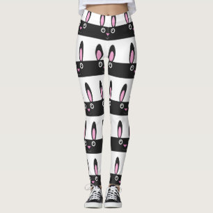Mönster för kaninleenderand leggings