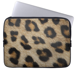 Mönster för Leopardpälsstruktur Laptop Fodral