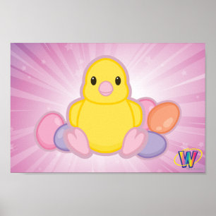 Mönster för Lil vårchick Poster