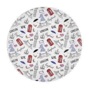 Mönster för London stadsklotter