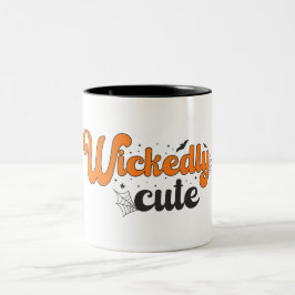 Mönster för magisk Halloween nära Två-Tonad Mugg