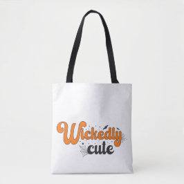 Mönster för magisk Halloween nära Tygkasse