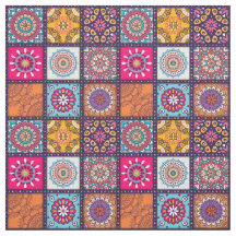 Mönster för mandala för multifärgad andlig belagt