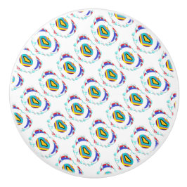 MÖNSTER FÖR MINT GRÖNT DEKORATION KNOPP