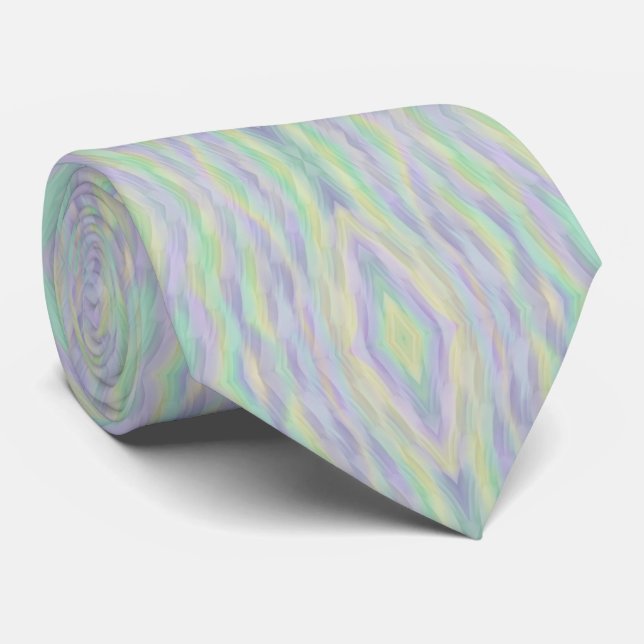 Mönster för Mintlilagult Slips (Rullad)